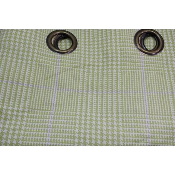 Waverly Accents Waverly Grantham Drapery Panel Grommet Top Celery